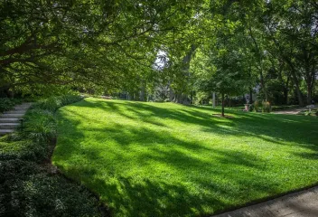 Property on a hill